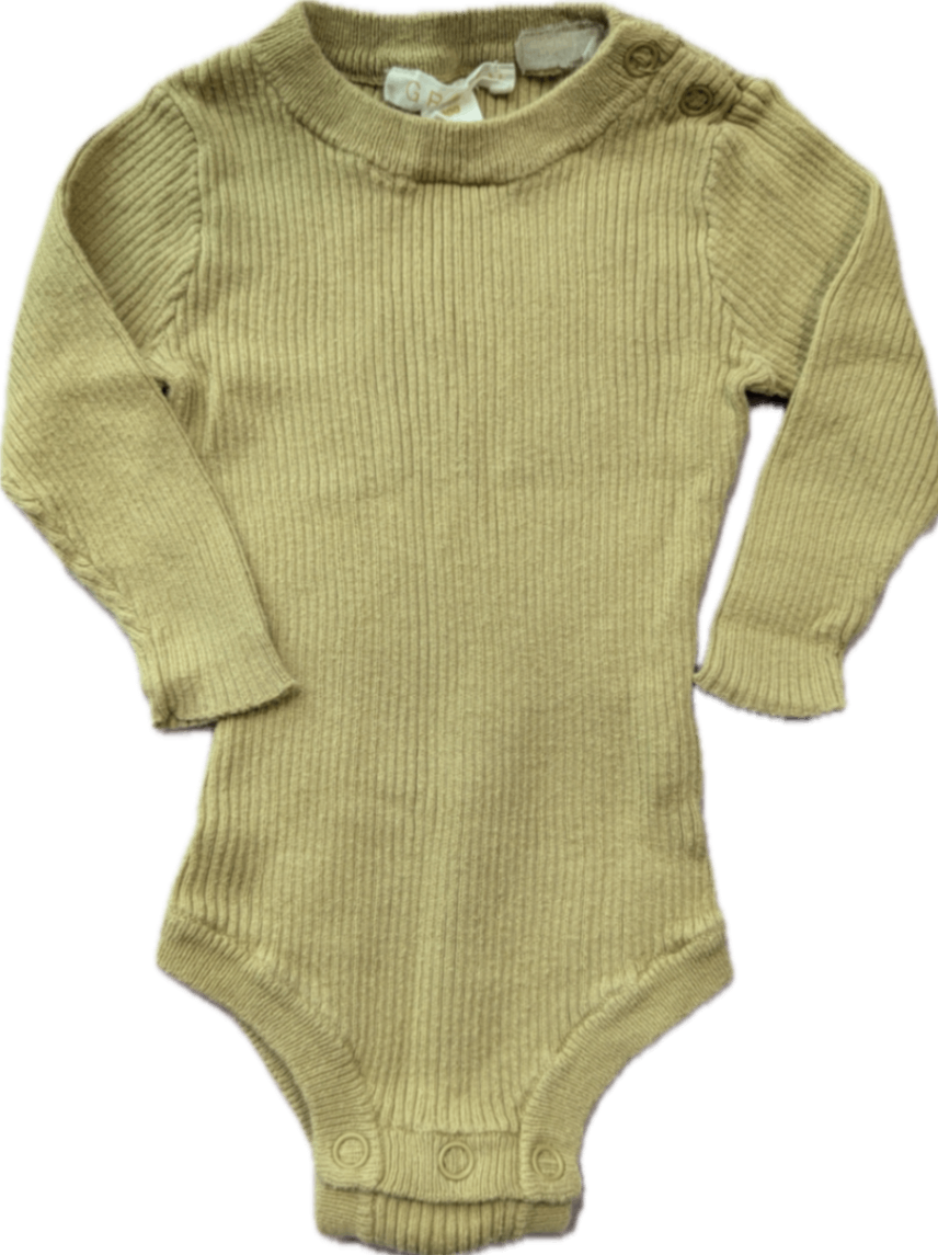 Grown Bodysuit, Tan, 000