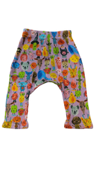 Gorman Kids Leggings, Purple multicolour, 6-12M