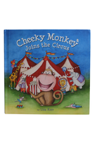Cheeky Monkey Joins The Circus Book, Blue,