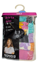Bonds Underwear 5 pack, Multicolour, 8/10