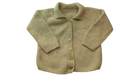 Handknit Cardigan, Beige, 3