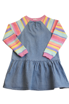 Milkshake Dress, Blue/multi, 7