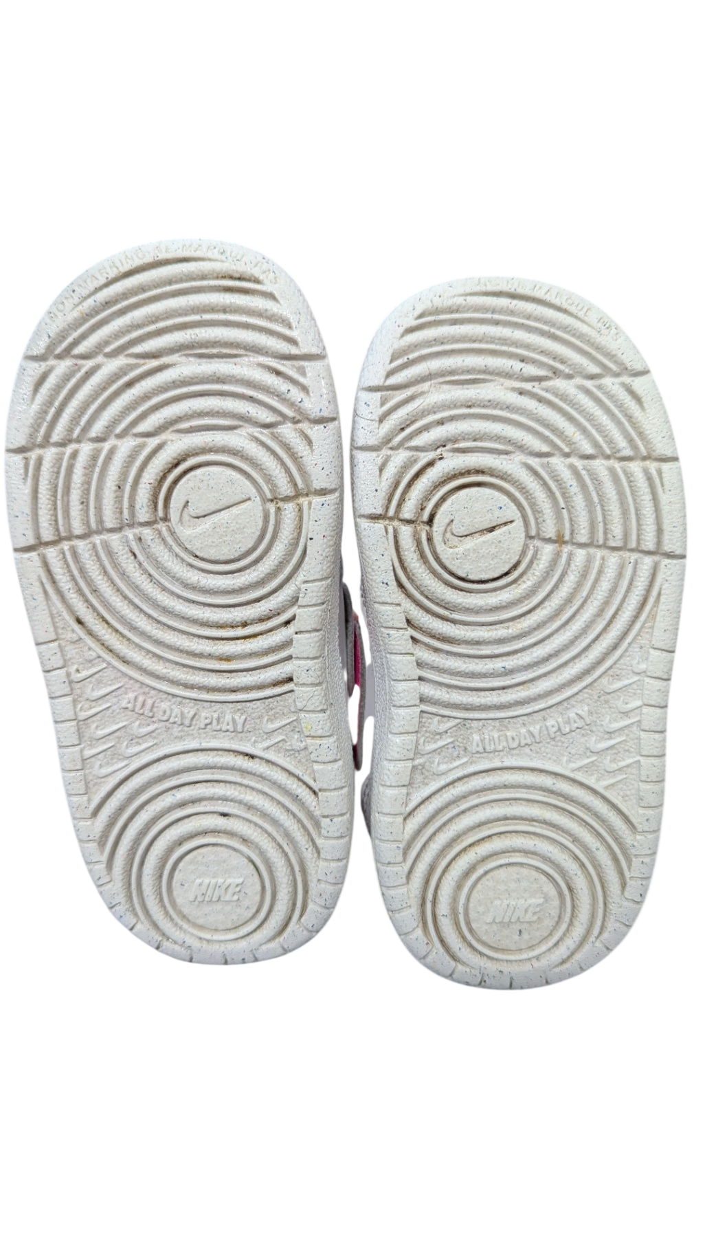 Nike Sneakers, White and pink, EU 22/UK 5.5