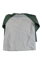 Minti Long-Sleeve T-Shirt, Green and Grey, 4