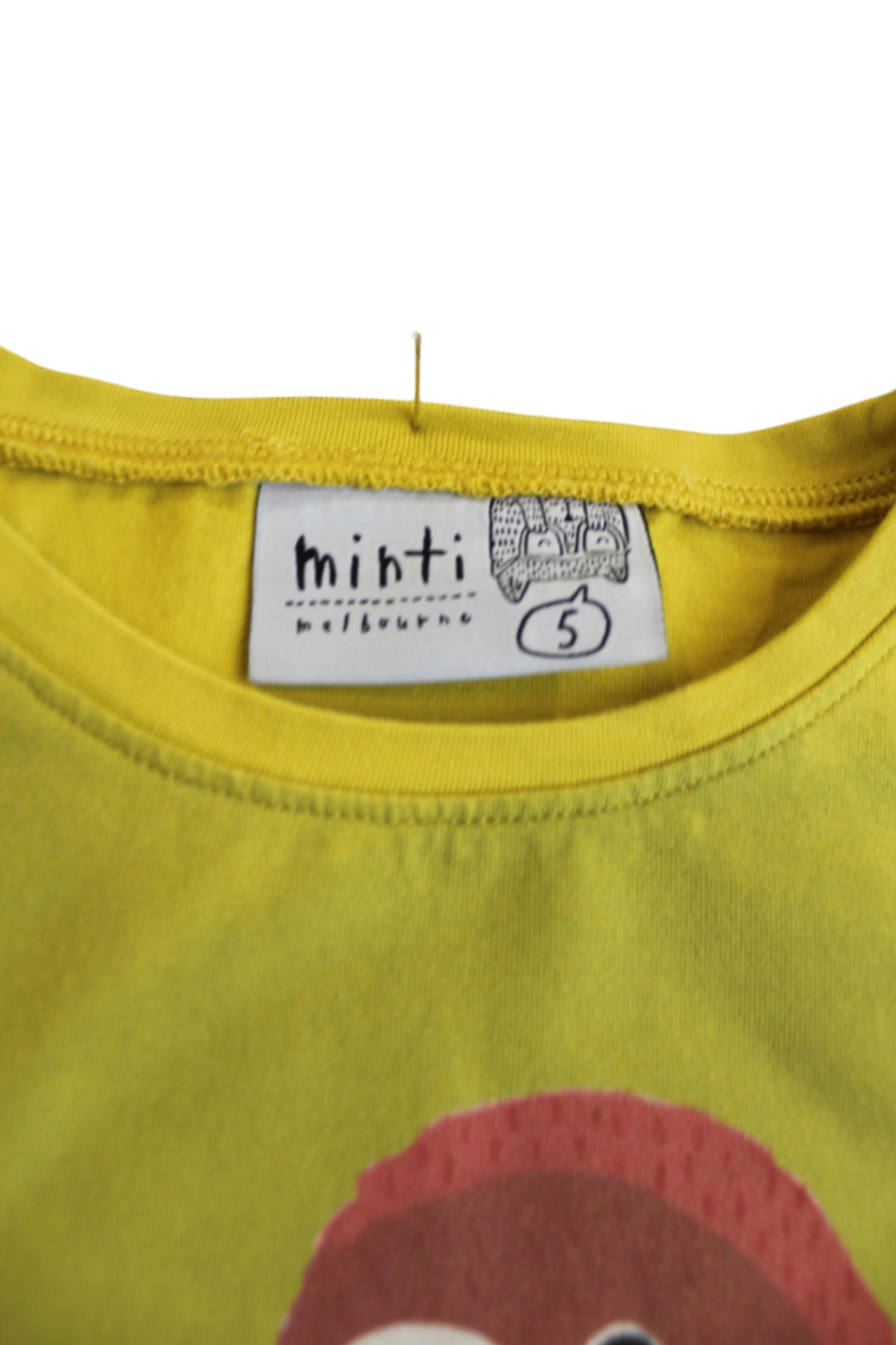 Minti Long-Sleeve T-Shirt, Yellow, 5