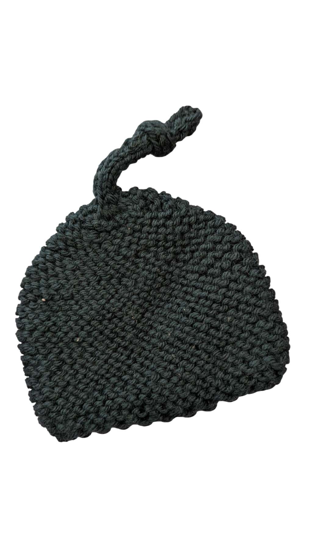handmade Beanie, Dark Green, 0000-000