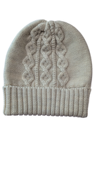 Purebaby Beanie, Beige, 6-18M