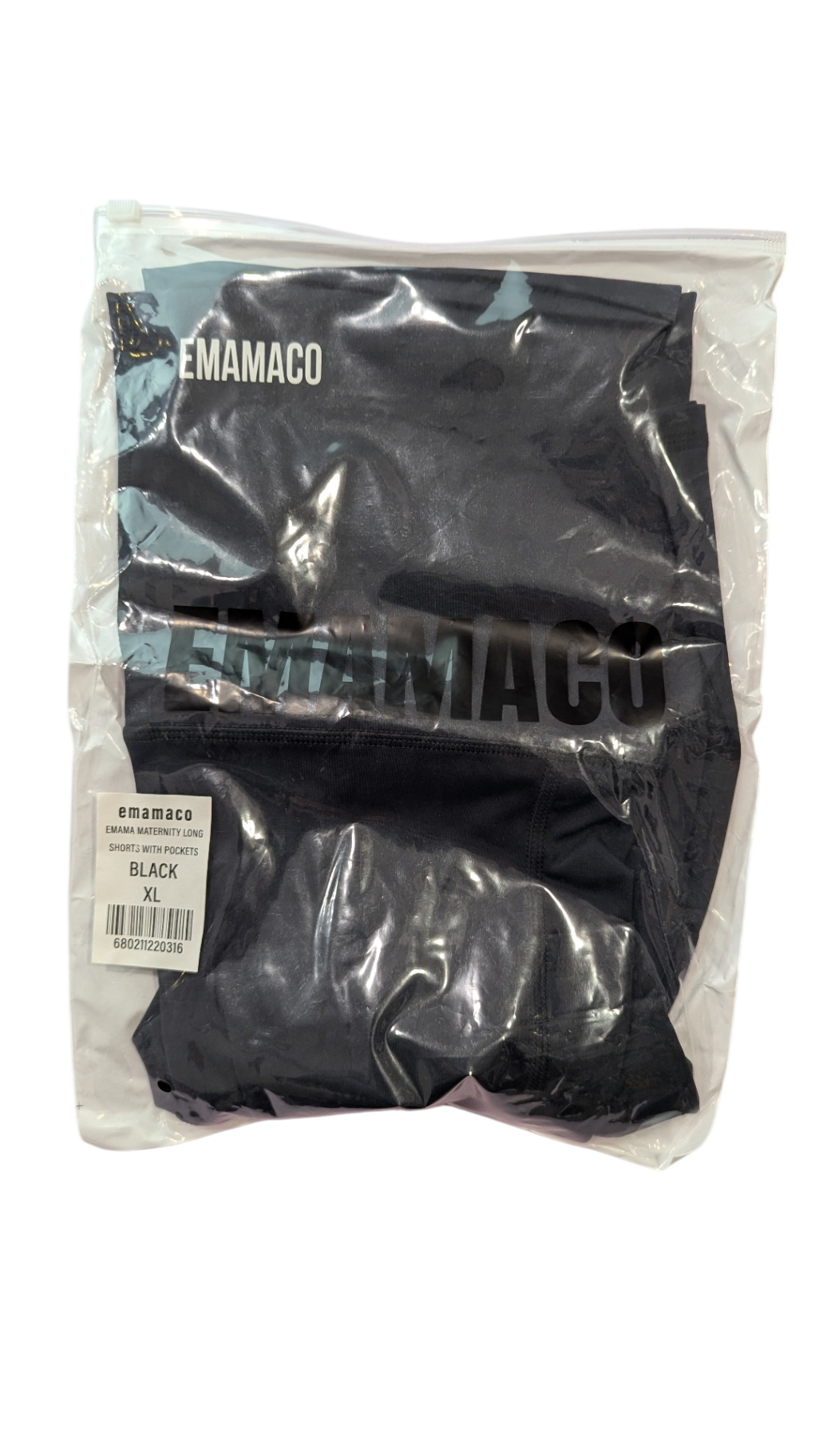 Emamaco Shorts, Black, XL
