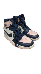 Jordan Shoes, Navy, pink and white, UK 4