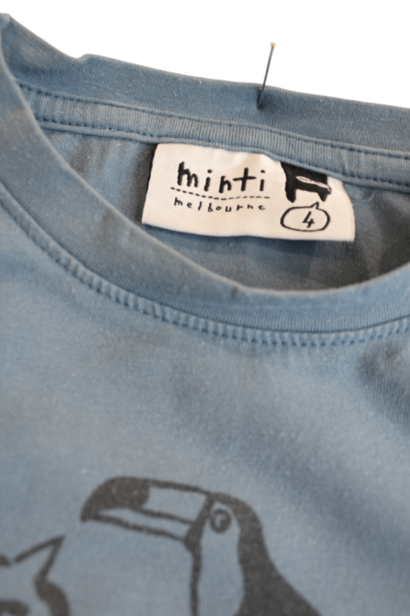 Minti Long-Sleeve T-Shirt, Blue, 4
