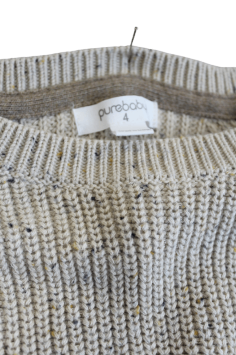 Purebaby Jumper, Beige, 4