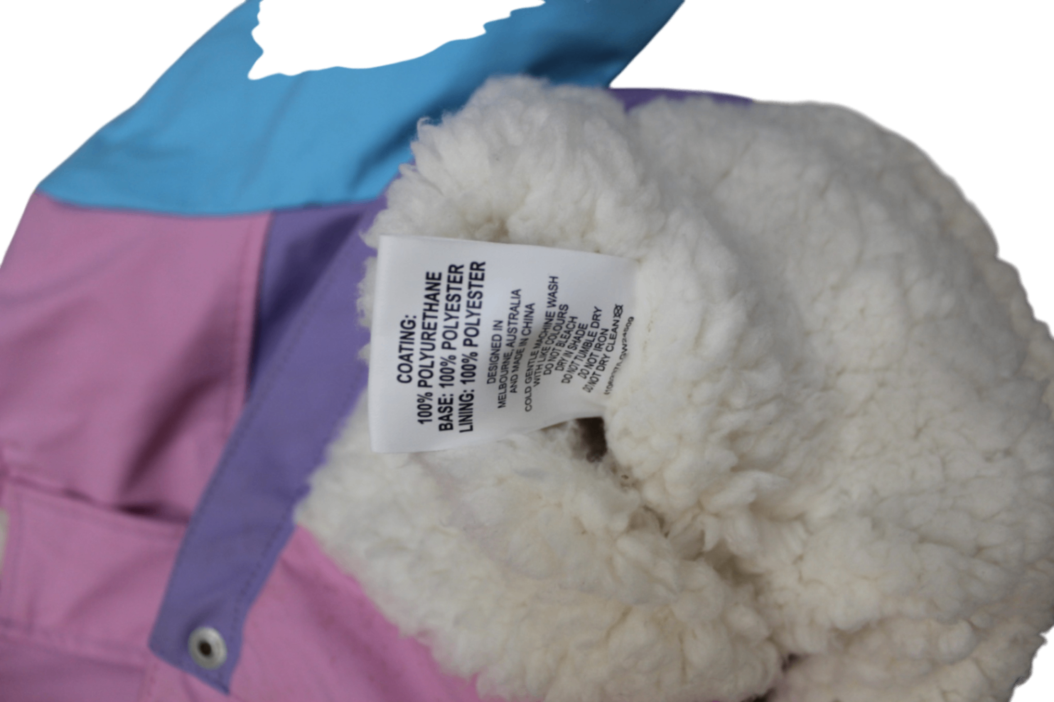 Milkshake Jacket, Pastel pink, purple, blue, yellow and lilac, 4