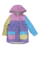 Milkshake Jacket, Pastel pink, purple, blue, yellow and lilac, 4