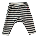 Munster Pants, Black and White stripe, 000