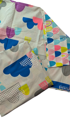 Adairs Kids Duvet set (Single), White/Multicolour, Single/1x Standard pillowcase