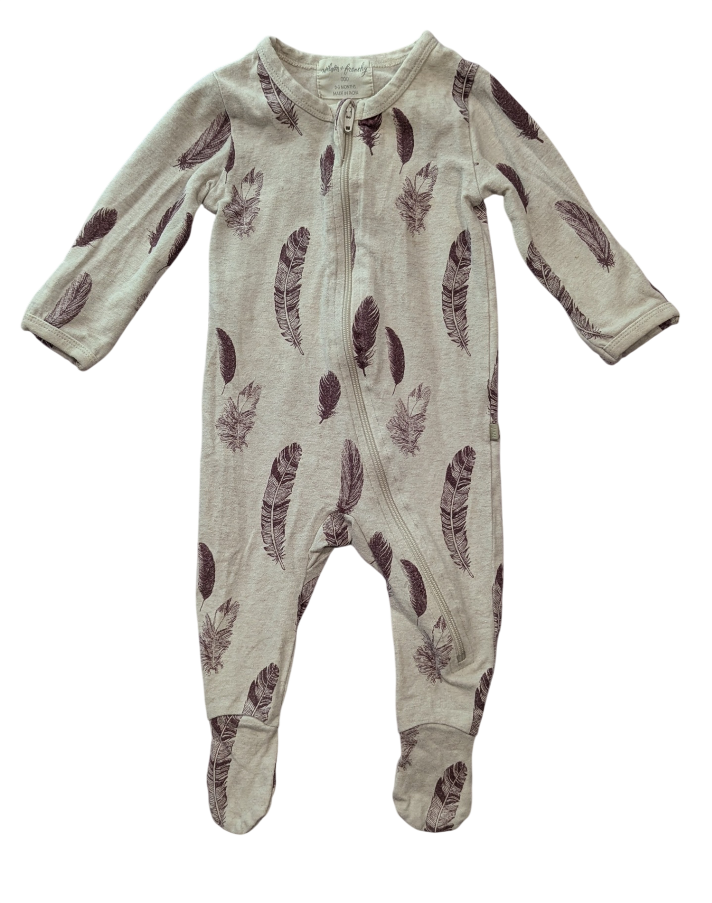 Wilson & Frenchy Jumpsuit, Beige/burgundy, 000