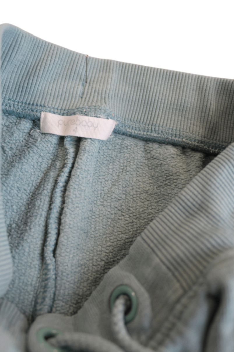 Purebaby Pants, Light Blue, 4