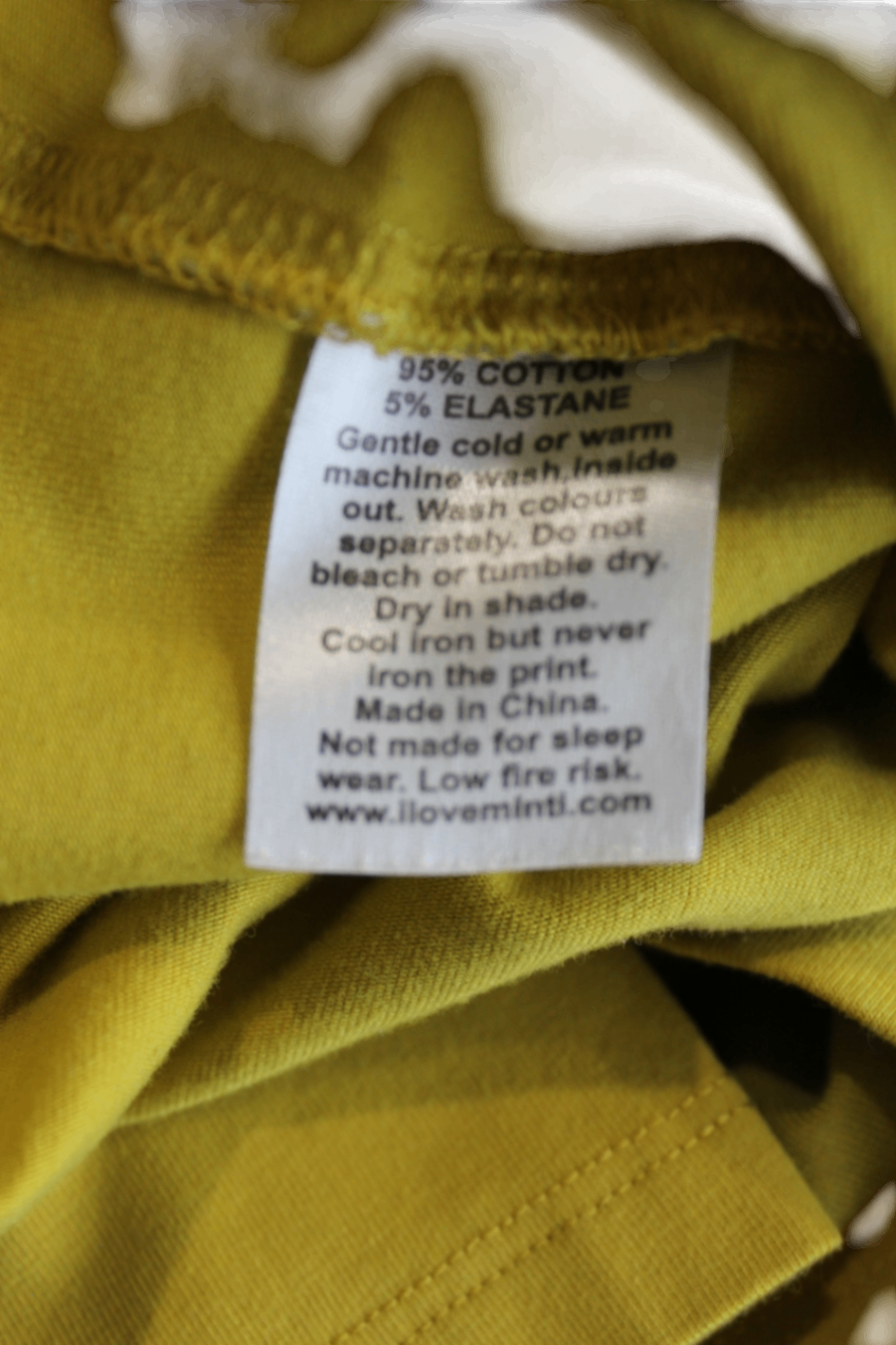 Minti Long-Sleeve T-Shirt, Yellow, 5