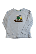 Purebaby Long-Sleeve T-Shirt, Light Blue, 4