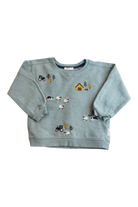 Purebaby Jumper, Light Blue, 4