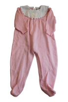 Ladybird Playsuit, Pink and white, 0