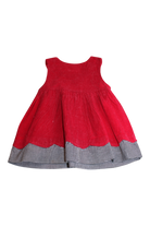 George Dress, Red, 0