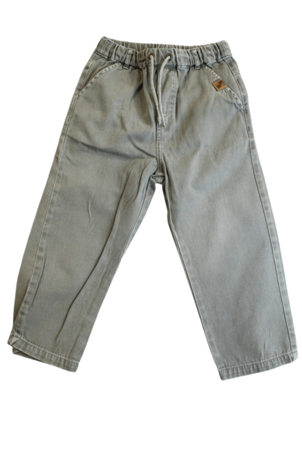 Purebaby Pants, Khaki, 3