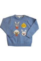Purebaby Jumper, Blue, 4