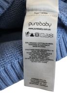 Purebaby Jumper, Blue, 4