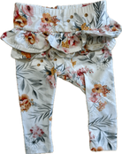 Bebe by Minihaha Leggings, White floral, 0