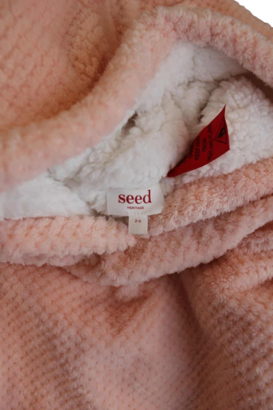 Seed Heritage Hoodie, Pink, 2-3