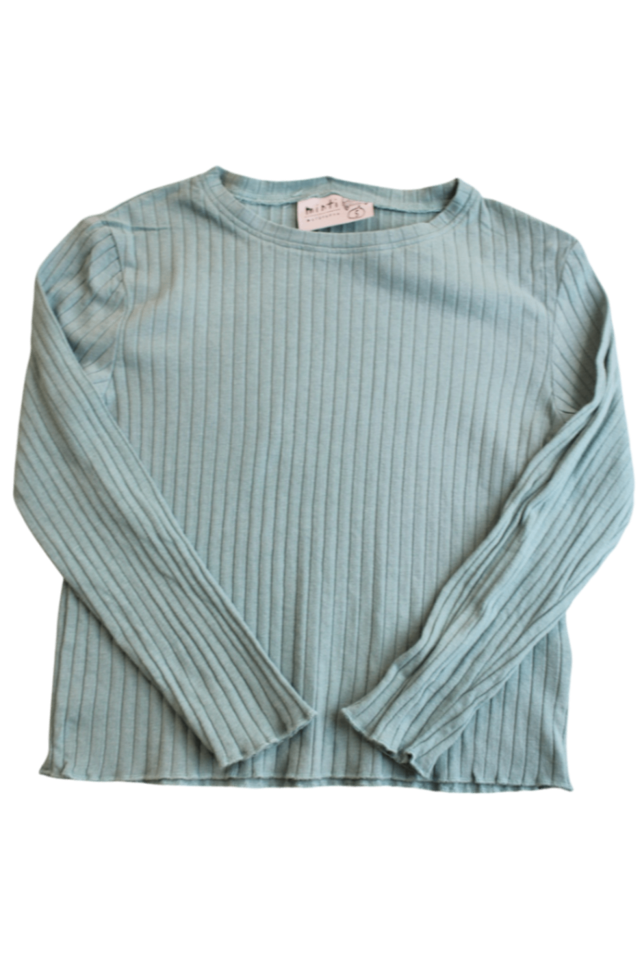 Minti Long-Sleeve T-Shirt, Bluey Green, 5