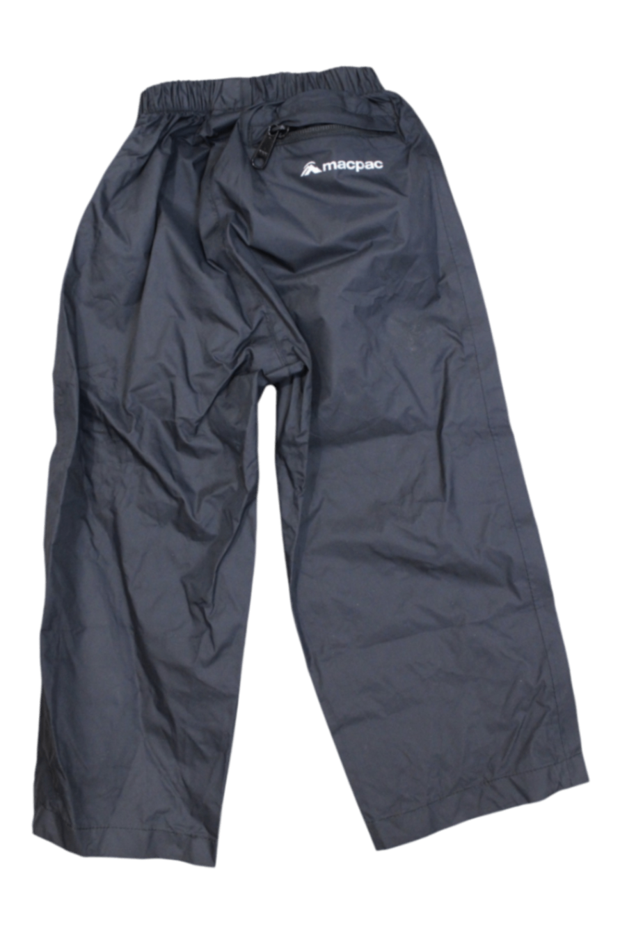 Macpac Rain Pants, Black, 2