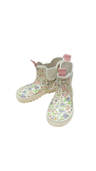 Zara Gumboots, White Floral, EUR 23