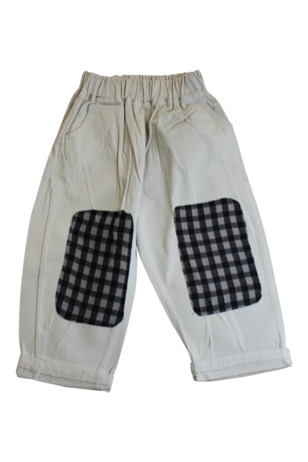 Unknown Pants, Cream and black, 3-4