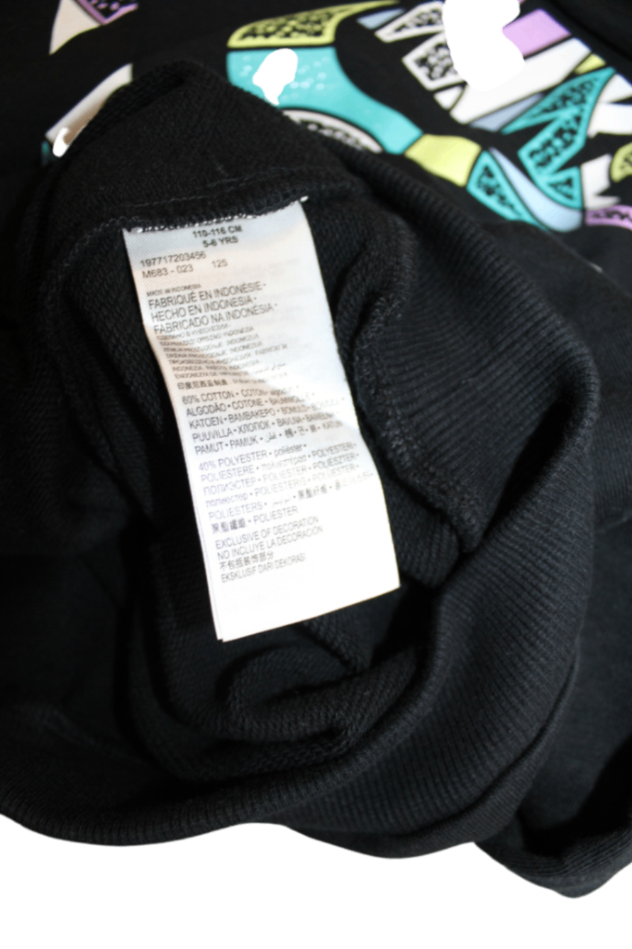 Nike Hoodie, Black, 5-6