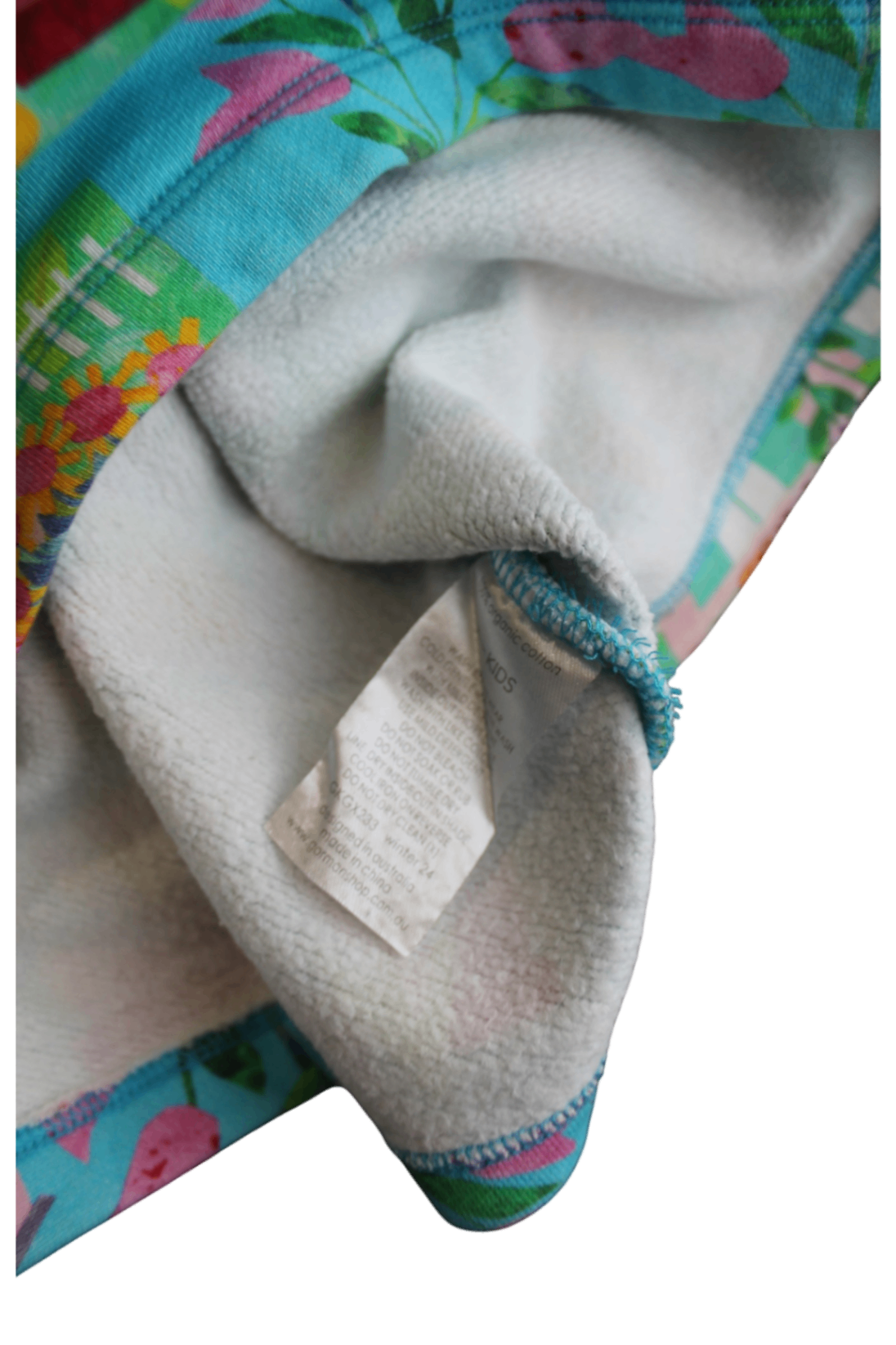Gorman Kids Dress, Turquoise Multicolour, 3-4