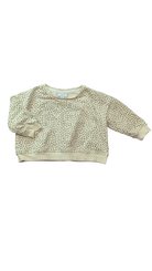 MORI Jumper, Cream w spots, 6-9M