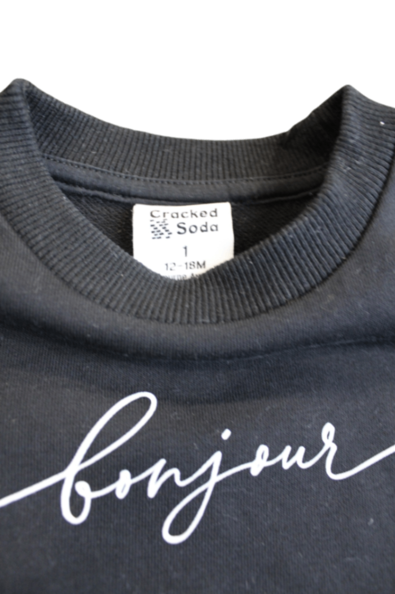 Cracked Soda Jumper, Black, 1