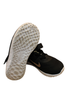 Nike Shoes, Black with copper-gold accents and white soles, US 9/EUR 26