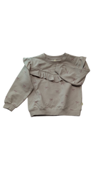Quincy Mae Jumper, Dusty Pink w Bow Prints, 02-3Y