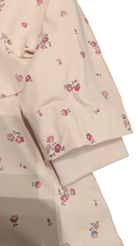 M&S Raincoat, Pale Pink w Flowers, 2-3Y