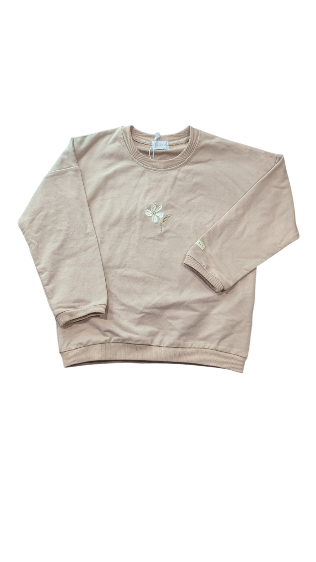 Jamie Kay Jumper, Dusty Pink w Flower, 5