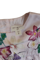 Origami Dress, Pink floral, 2