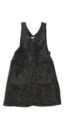 Zara Dress, Black w White Stripes, 13-14Y