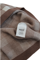 Seed Heritage Skirt, Brown and cream, 10