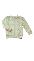Jamie Kay Jumper, Cream w Flower Print, 3