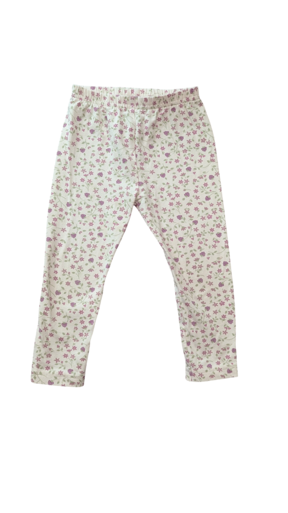 Jamie Kay Leggings, Cream w Floral Print, 2