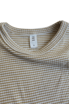 HUX Long-Sleeve T-Shirt, Beige and White, 3