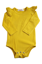 La Sienna Couture Bodysuit, Yellow, 2